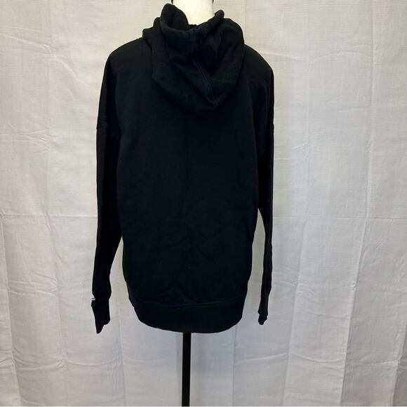 Reebok Black Logo Hoodie M - Picture 6 of 12